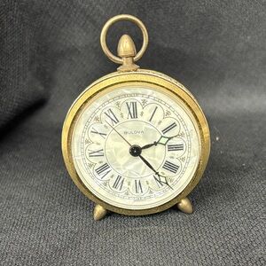 Bulova mother of pearl 1960’s alarm Clock